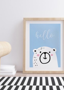 Λευκή αρκουδίτσα