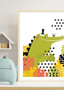 Κροκόδειλος στην ζούγκλα