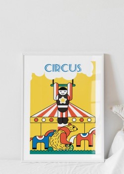 Ακροβάτης και καρουσέλ