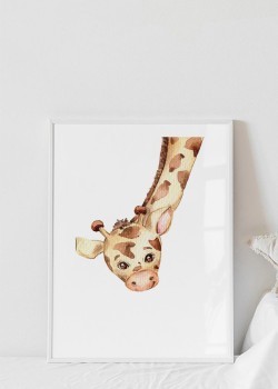 Χαριτωμένη καμηλοπάρδαλη