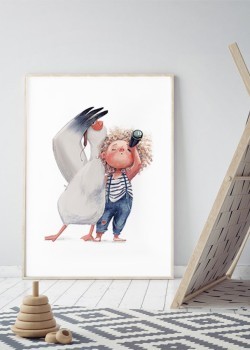 Παιδάκι και γλάρος 2