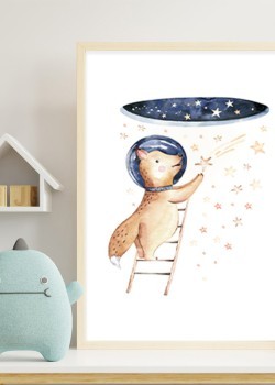 Αλεπού ανεβαίνει στα αστέρια