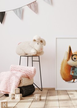 Αλεπουδάκι με βιβλία