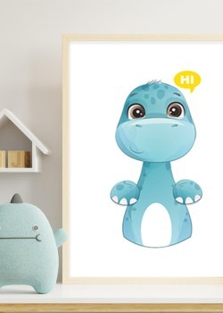 Μπλε δεινοσαυράκι