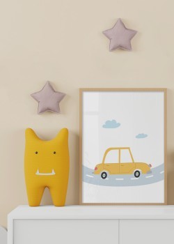 Κίτρινο αυτοκίνητο