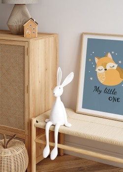 Κίτρινη αλεπού που κοιμάται