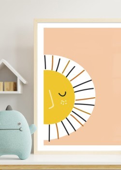 Ζωγραφιά με ήλιο