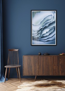 Μπλε ροδοπέταλα