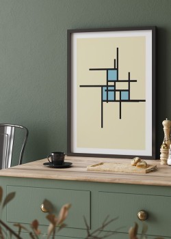 Μπλε τετράγωνα