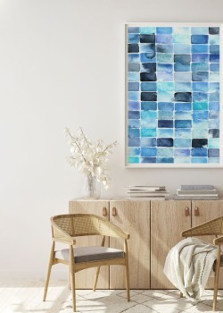 Μπλε ορθογώνια