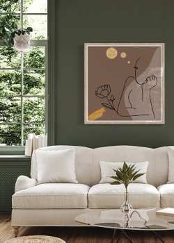 Φιγούρα με λουλούδι