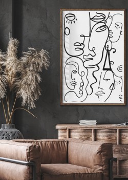 Art line πρόσωπα