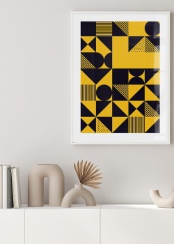 Μοτίβο ασύμμετρων σχημάτων