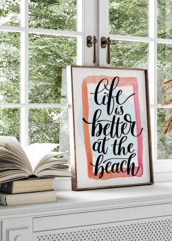 Life is better at the beach