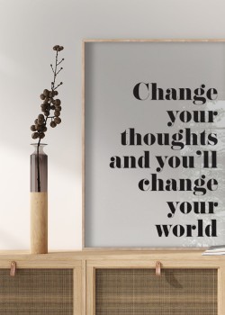 Change your thoughts