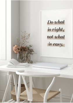 Do what is right
