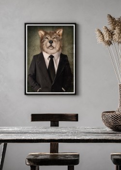 Λύκος με κουστούμι