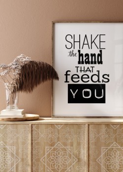 Shake the hand