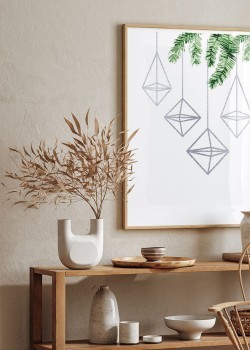 Κρεμαστά γεωμετρικά σχήματα