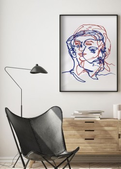 Σκίτσα άντρα και γυναίκας