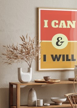 I can and i will