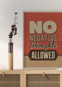 Όχι αρνητικές σκέψεις