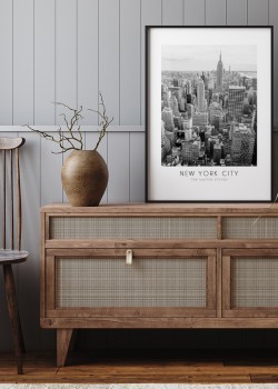 Η πόλη του Μανχάταν ασπρόμαυρη