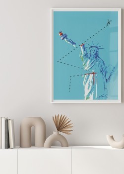 Αφηρημένο Άγαλμα της ελευθερίας