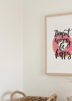 Dont worry, be happy...in donuts!