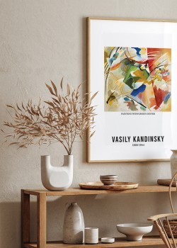 Painting with Green Center