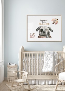 Σκύλος με κλειστό μάτι