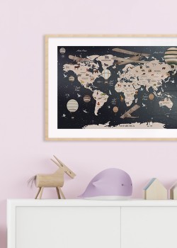 Χάρτης με αερόστατα