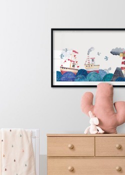 Καραβάκια στη θάλασσα