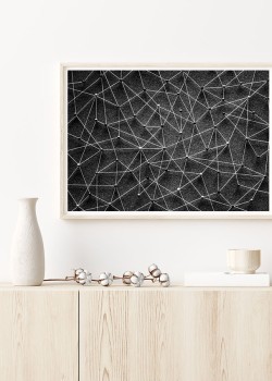 Πλέγμα με άσπρες γραμμές