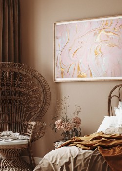 Χρυσό και ροζ