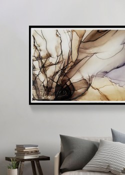 Αφαιρετική πολύχρωμη σύνθεση