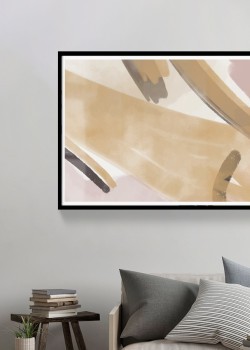 Καφέ πινελιές