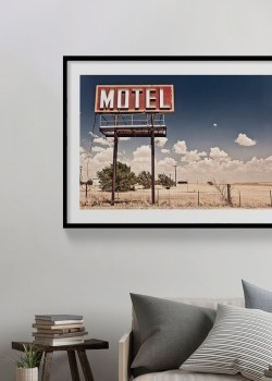 Παλιά πινακίδα μοτέλ