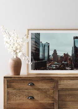 Κέντρο της πόλης με ουρανοξύστες