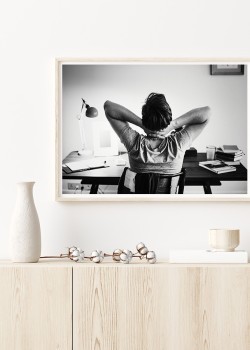 Άντρας που χαλαρώνει