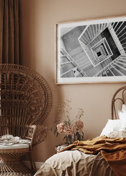 Πανοραμική λήψη μιας σκάλας