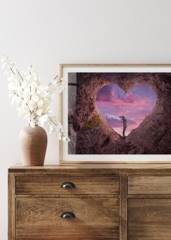 Σπηλιά σε σχήμα καρδιά