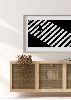 Διάβαση πεζών στο δρόμο