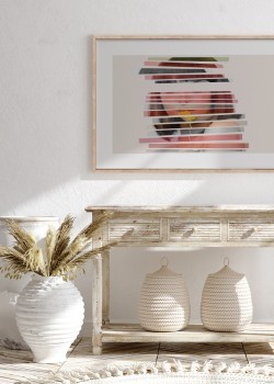 Πολύχρωμο παζλ με γυναικείο πρόσωπο