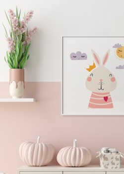 Λαγουδίτσα με στέμμα