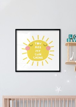 Ήλιος με φράση