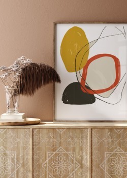 Abstract πολύχρωμη κύκλοι