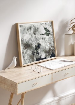 Άνθη σε γκρι αποχρώσεις