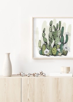 Πίνακας με κάκτους