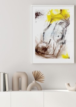 Αφηρημένο σκίτσο γυναίκας